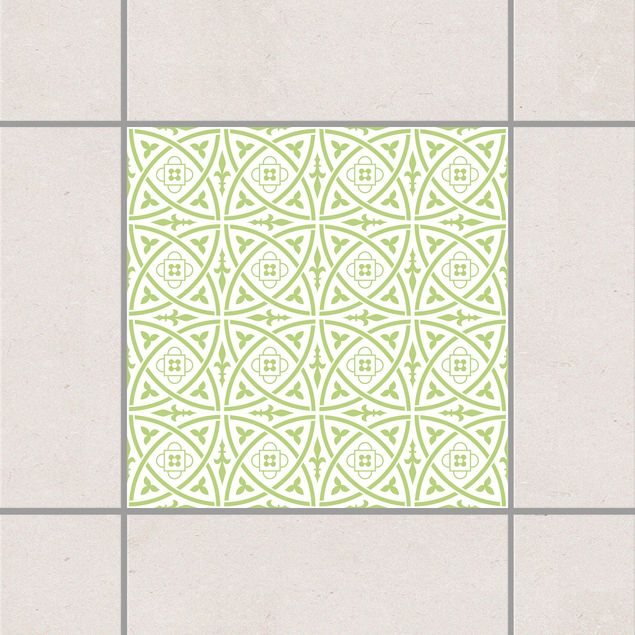 Tile sticker - Celtic White Spring Green