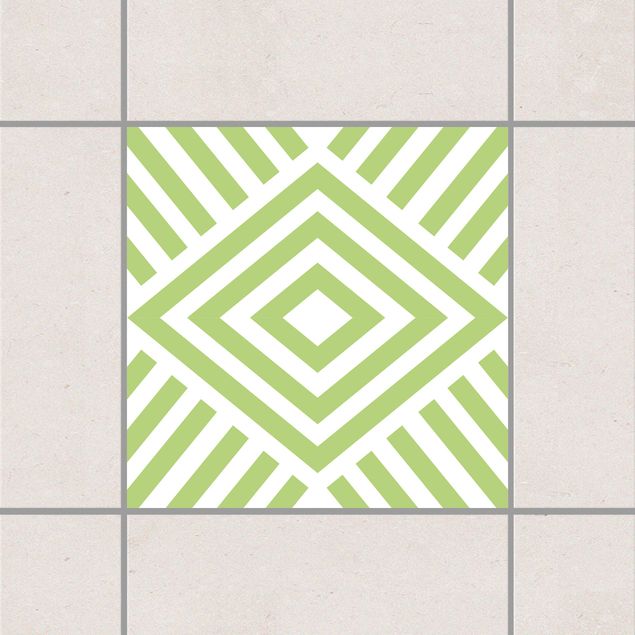 Tile sticker - Marina Spring Green