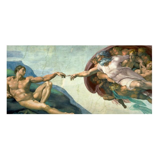Magnetic memo board - Michelangelo - The Sistine Chapel: The Creation Of Adam