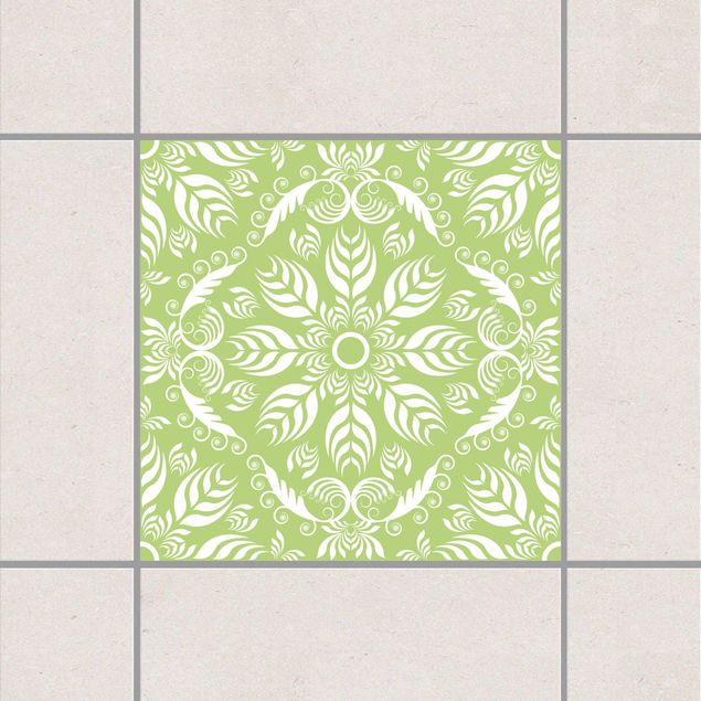 Tile sticker - Rosamunde Spring Green