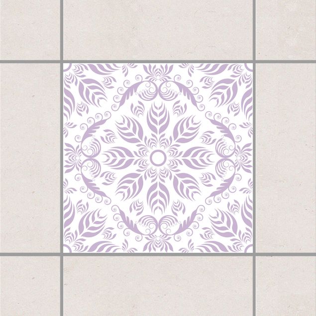 Tile sticker - Rosamunde White Lavender