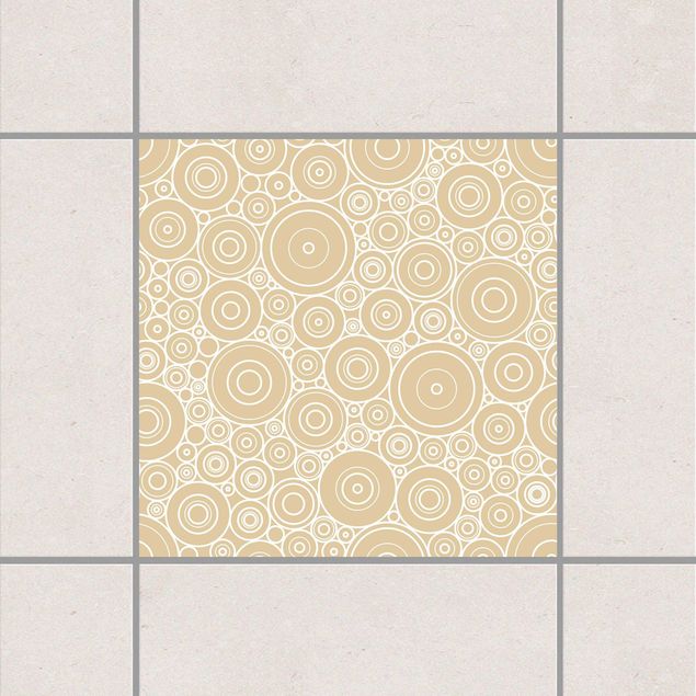Tile sticker - Secession Light Brown