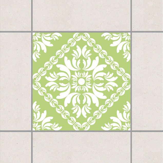 Tile sticker - Vera Rosa Spring Green