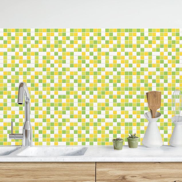 Kitchen splashback patterns Mosaic Tiles Autumn Set