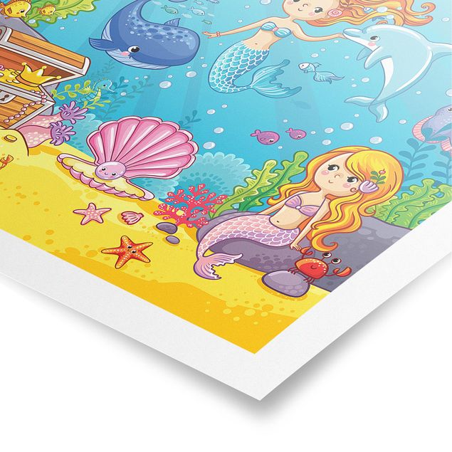 Poster - Mermaid - Underwater World