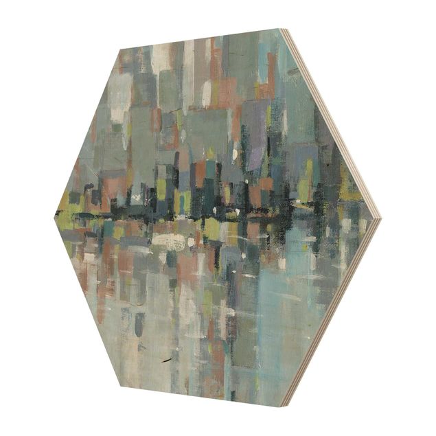 Wooden hexagon - Metro City Ii