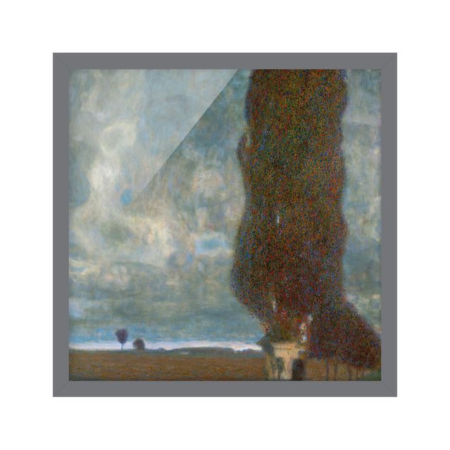 Framed poster - Gustav Klimt - The Great Poplar II