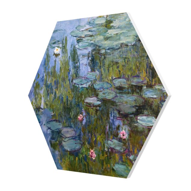 Forex hexagon - Claude Monet - Water Lilies (Nympheas)