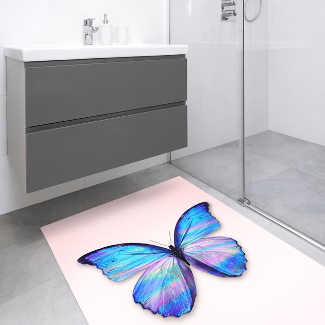 Modern rugs Holographic Butterfly