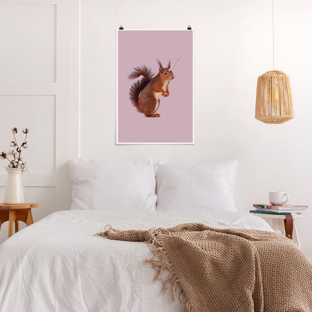 Poster animals - Hold On, Squirricorn!