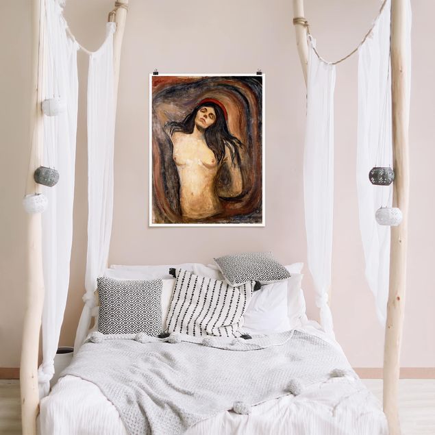 Poster art print - Edvard Munch - Madonna