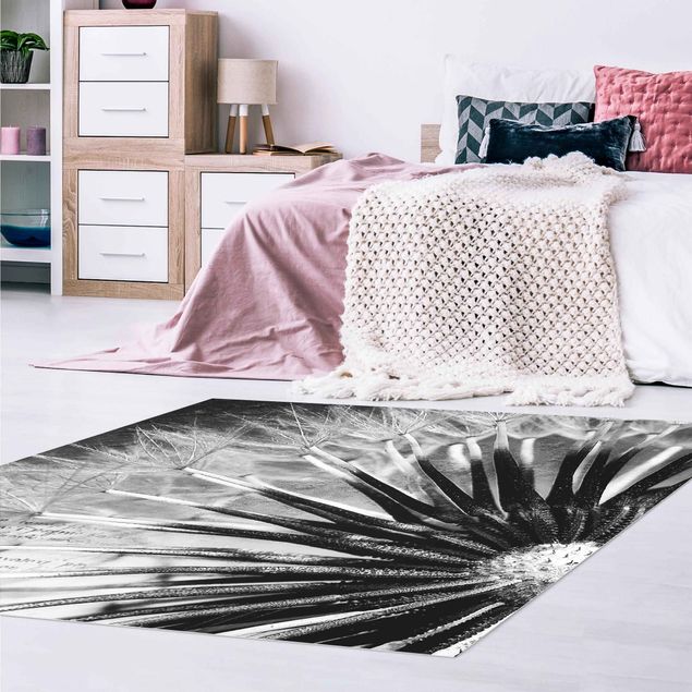 Modern rugs Dandelion Black & White