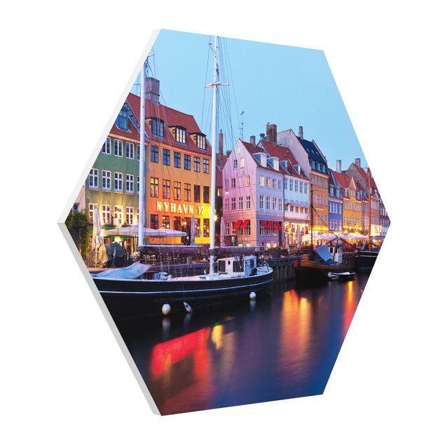 Forex hexagon - Copenhagen Harbor In The Evening