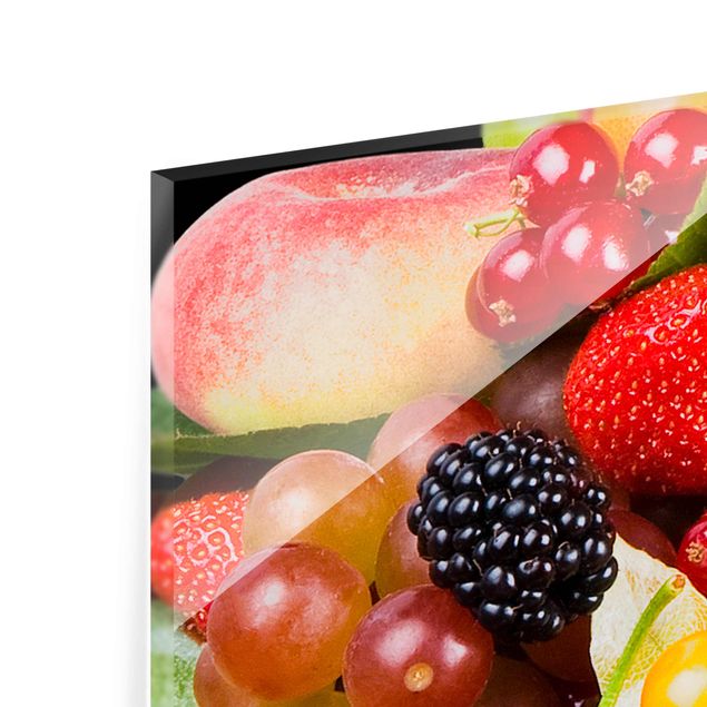 Glass print - Fruit Mix