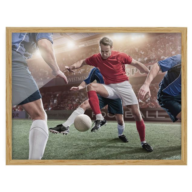 Framed poster - Football Rival