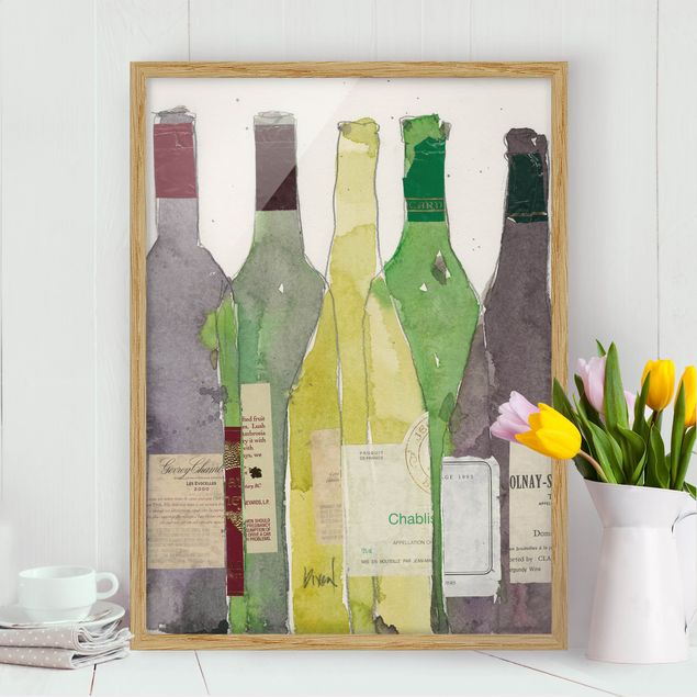 Framed poster - Wine & Spirits III