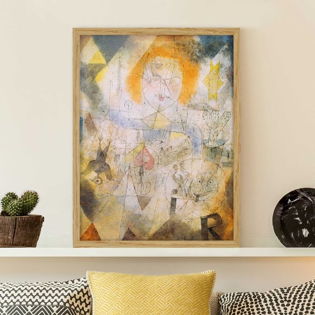 Framed poster - Paul Klee - Irma Rossa