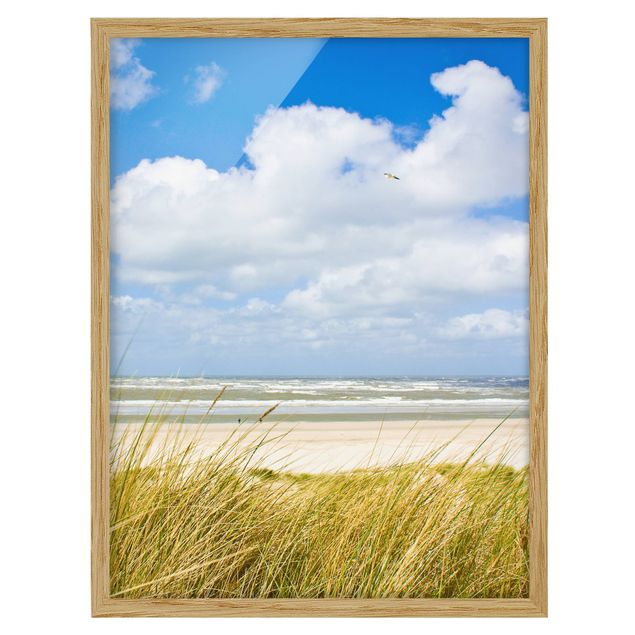 Framed poster - At The North Sea Coast