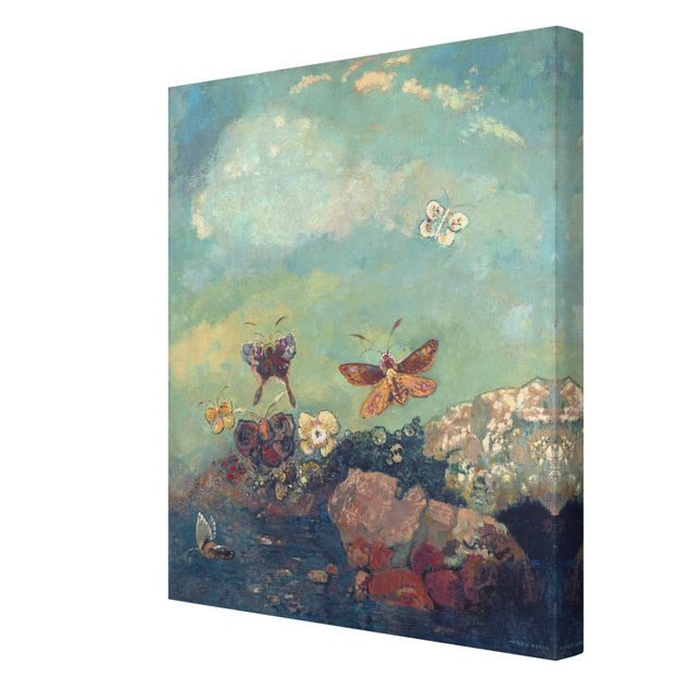 Canvas print - Odilon Redon - Butterflies