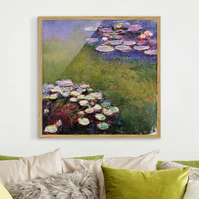 Framed poster - Claude Monet - Water Lilies