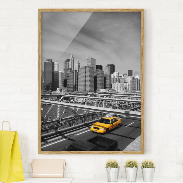 Framed poster - Taxitrip to the other Side