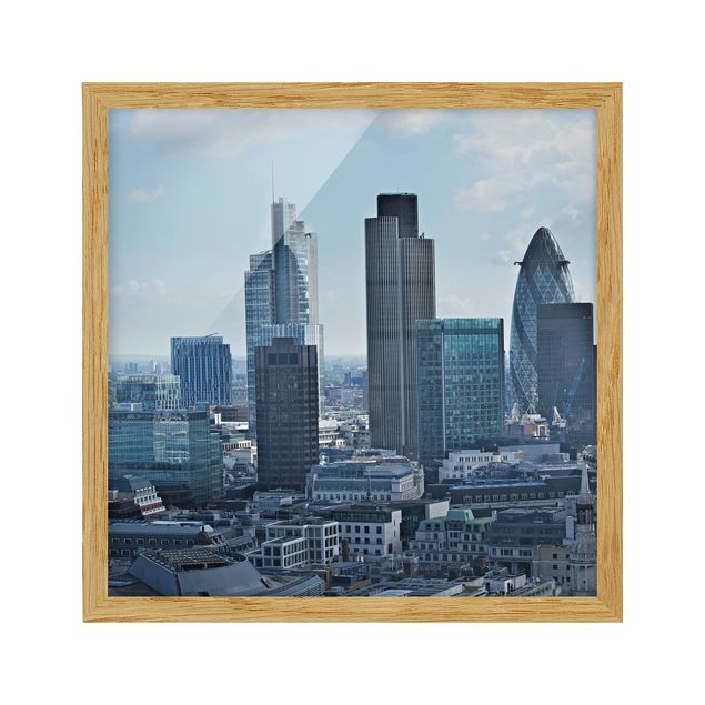 Framed poster - London Skyline