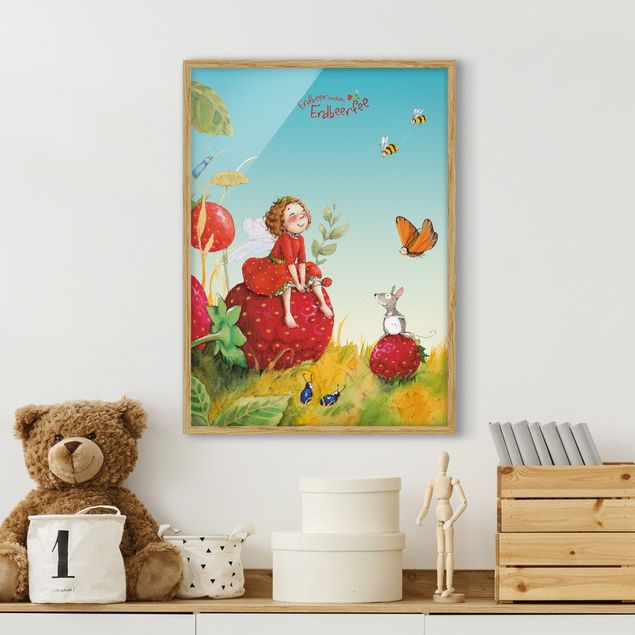 Framed poster - Little Strawberry Strawberry Fairy - Enchanting