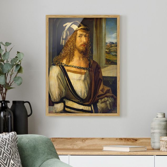 Framed poster - Albrecht Dürer - Self-portrait at 26