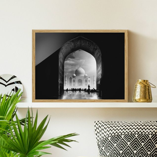 Framed poster - The Gateway To The Taj Mahal