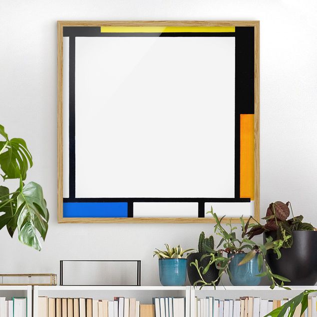 Framed poster - Piet Mondrian - Composition II