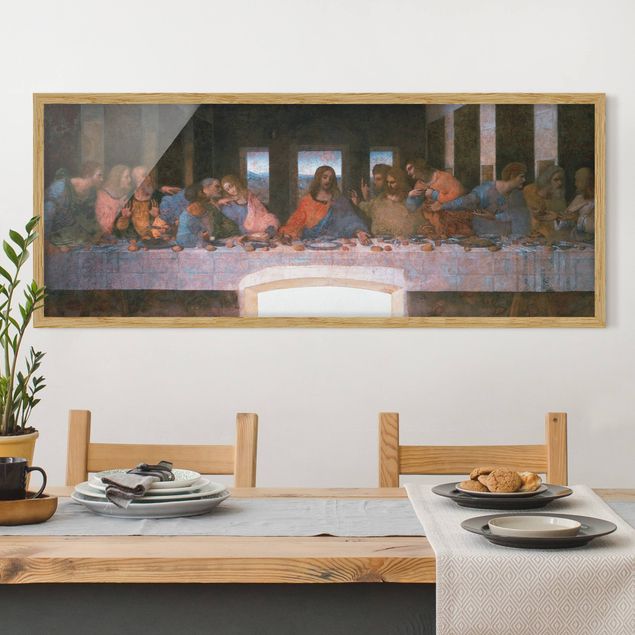 Framed poster - Leonardo Da Vinci - The last Supper