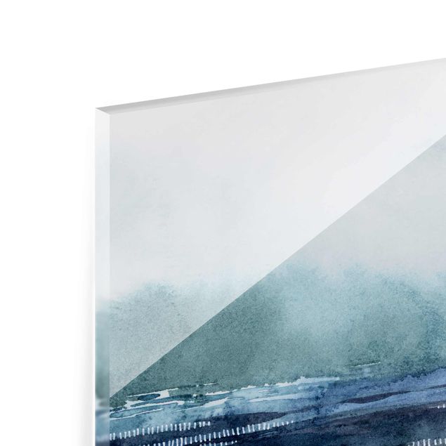Glass print - Marine Fog I