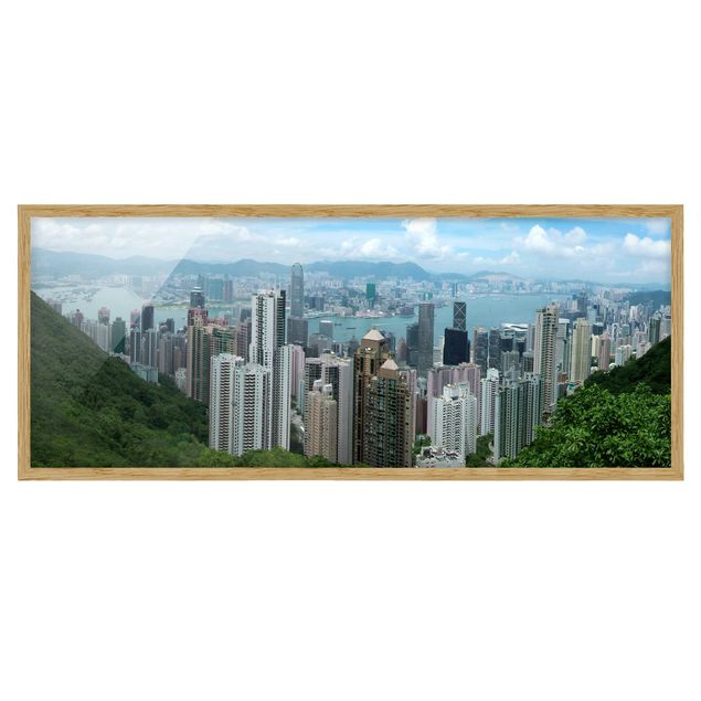 Framed poster - Watching Hongkong