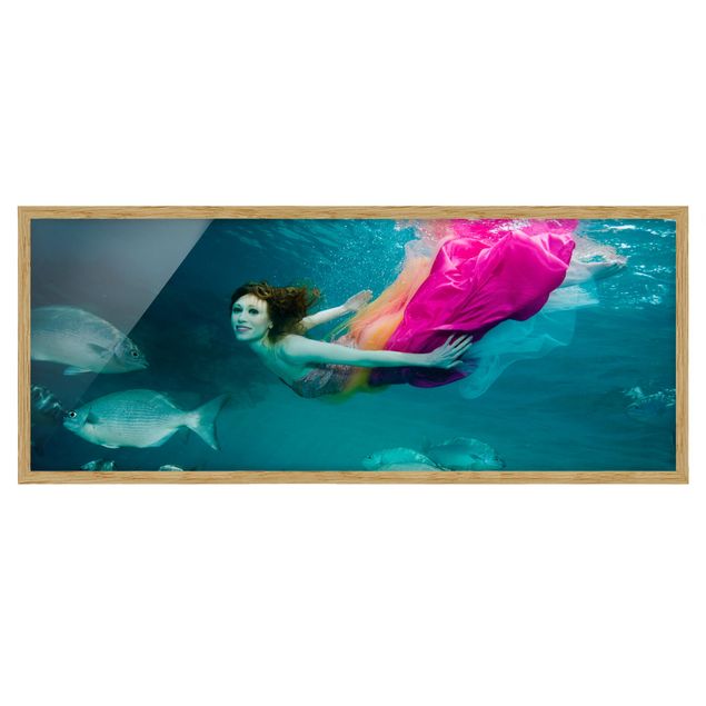 Framed poster - Underwater Beauty