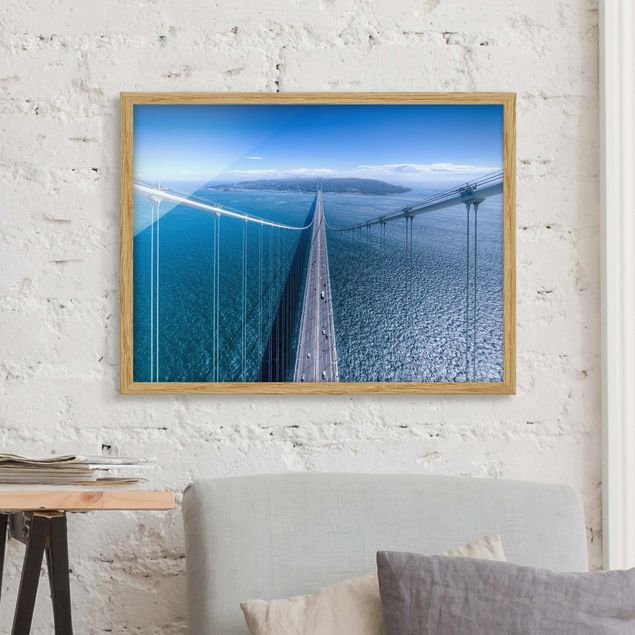 Framed poster - Bridge To The Island