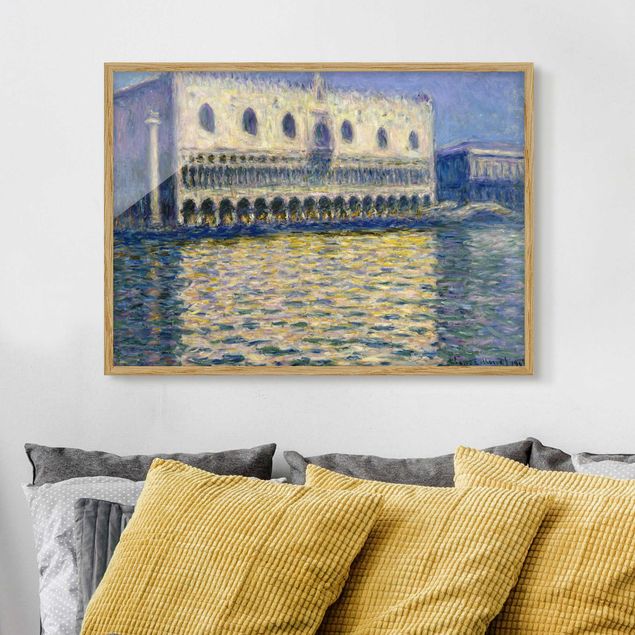 Framed poster - Claude Monet - The Palazzo Ducale