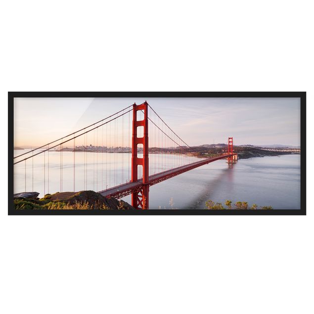 Framed poster - Golden Gate Bridge In San Francisco