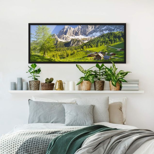 Framed poster - Styria Alpine Meadow