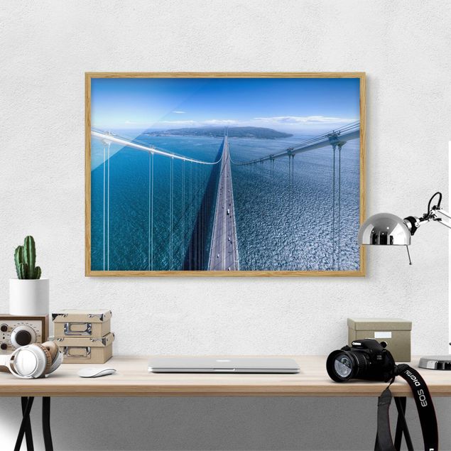 Framed poster - Bridge To The Island