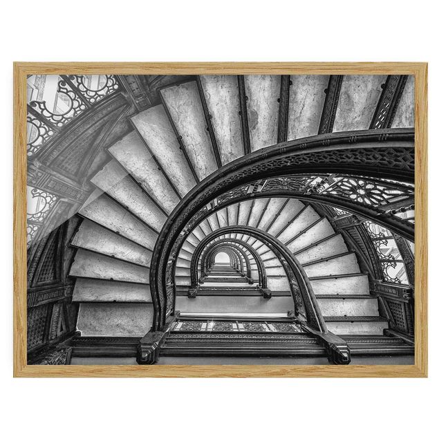 Framed poster - Chicago Staircase