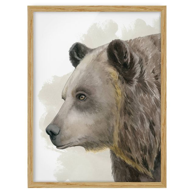 Framed poster - Forest Friends - Bear