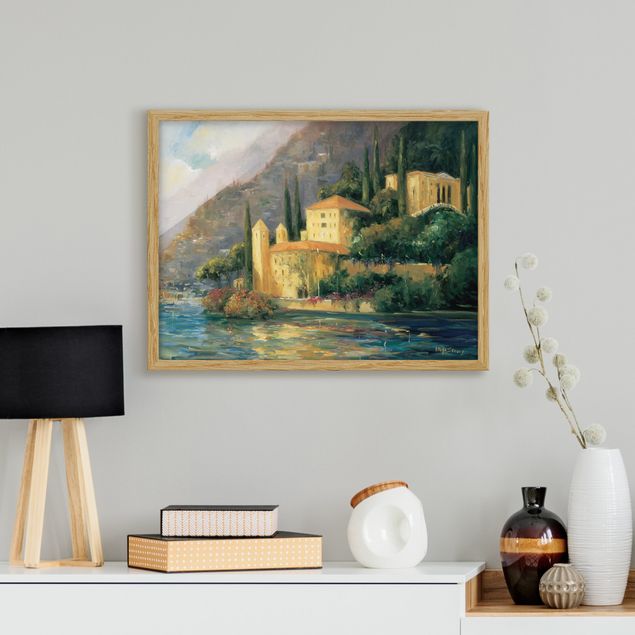Framed poster - Italian Countryside - Country House