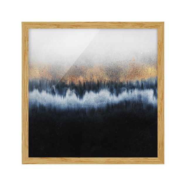 Framed poster - Golden Horizon