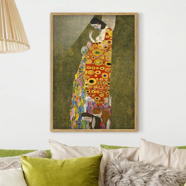 Framed poster - Gustav Klimt - Hope II