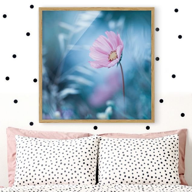 Framed poster - Bloom In Pastel