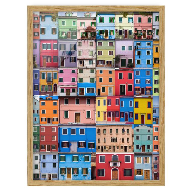 Framed poster - Venetian Homes