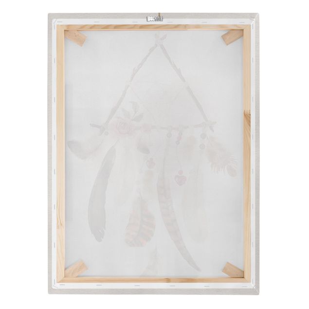 Print on canvas - Dreamcatcher Triangle
