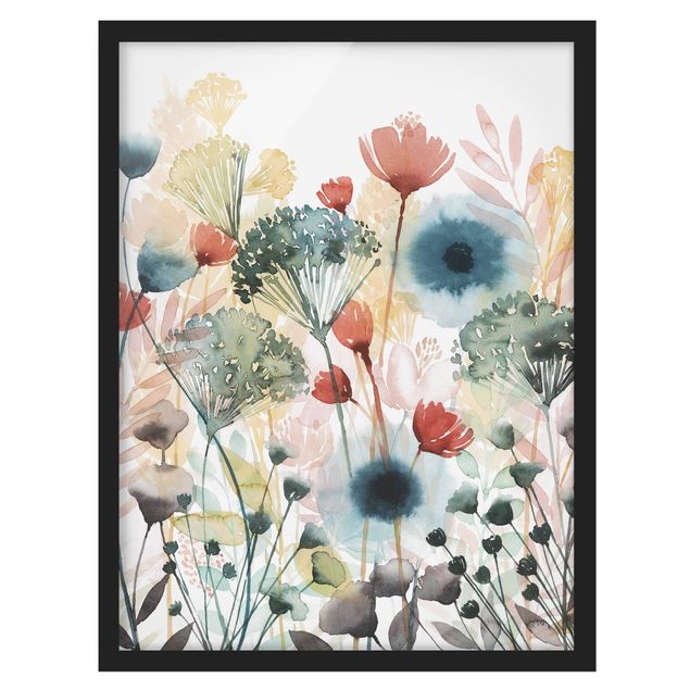 Framed poster - Wild Flowers In Summer I
