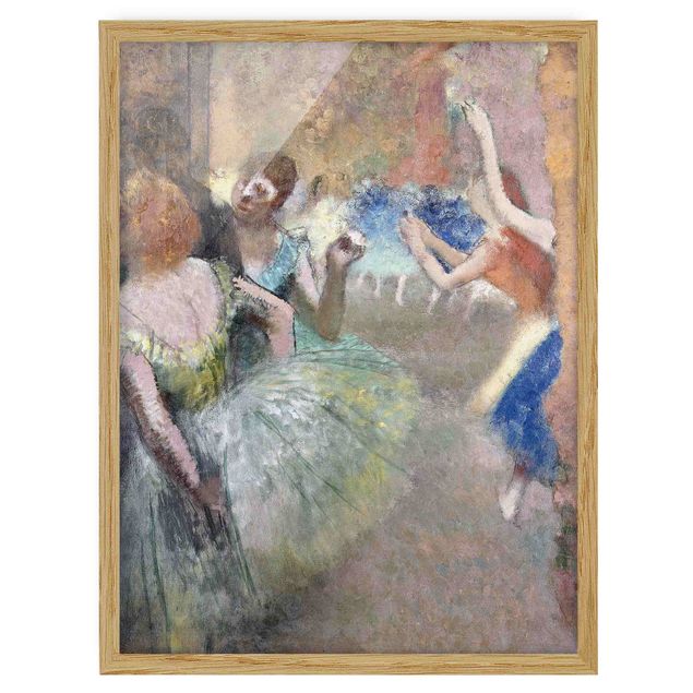 Framed poster - Edgar Degas - Ballet Scene