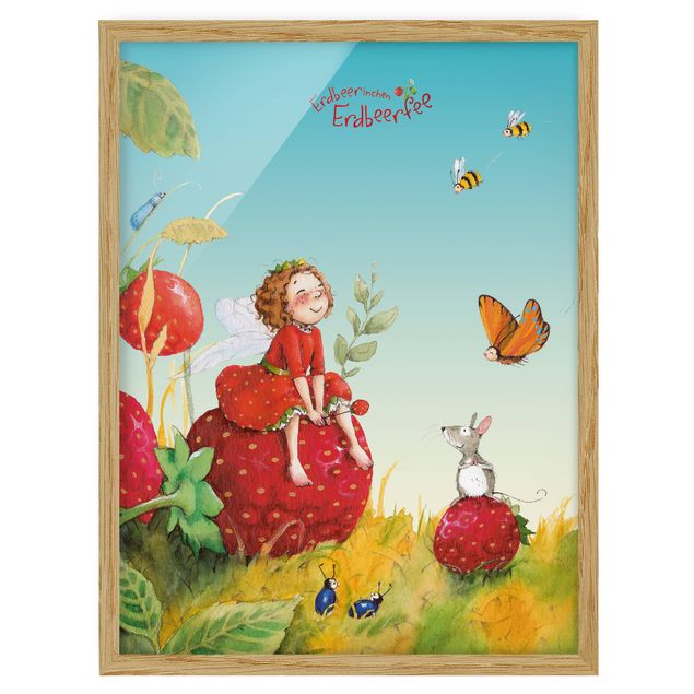 Framed poster - Little Strawberry Strawberry Fairy - Enchanting